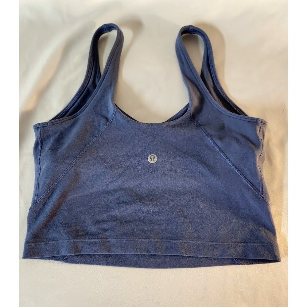 Lululemon Womens Size 6 Purple Tank Top Racerback Athletic Workout
